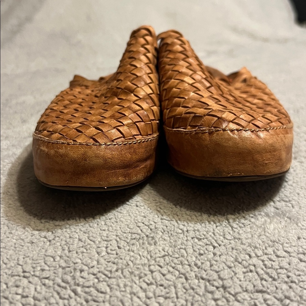 Kelsi Dagger Brooklyn Maple Woven Mules Size 8.5 - Picture 6 of 11